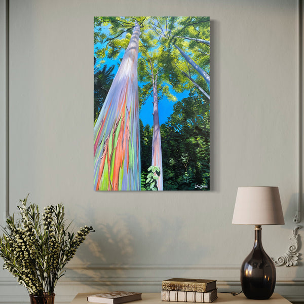 Canvas Print - Forest of Rainbows